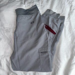 Grey Figs Jogger Scrub Pants